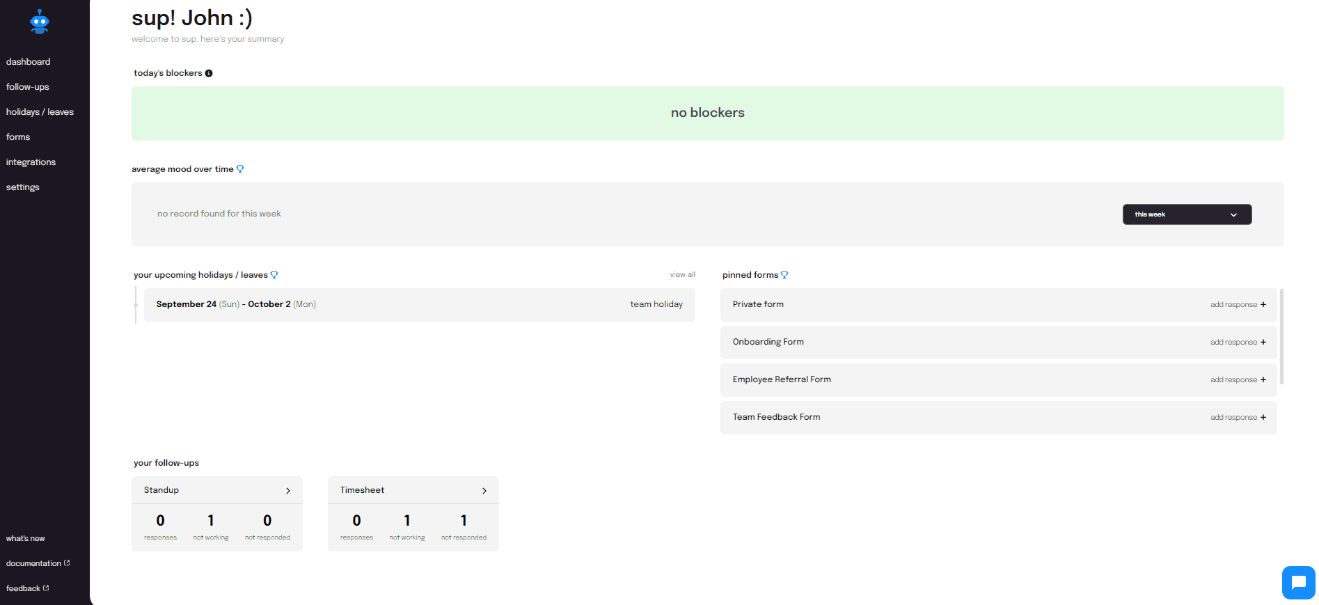Sidebar UI Update